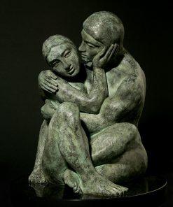 the whisper cast bronze sculpture by yuroz