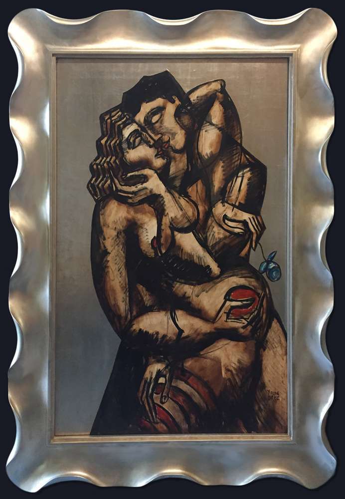 Impassionate Caress by Yuroz with frame