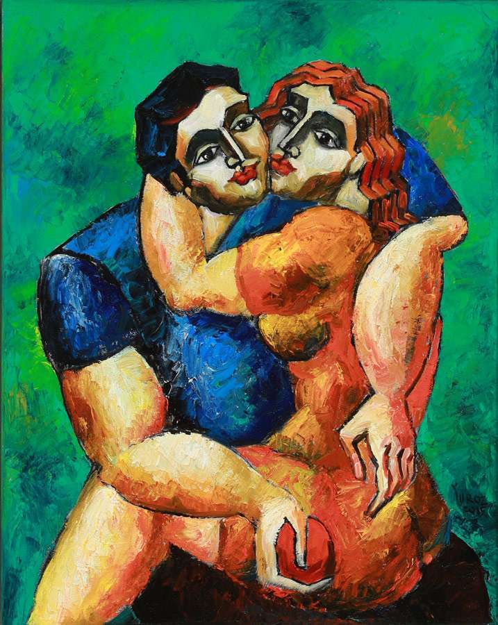 Lover's Embrace Study by Yuroz.