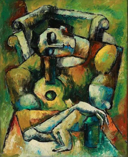 The Musician's Song Oil on Canvas by Yuroz