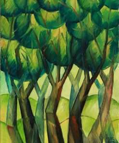 Meditation Series: The Dancing Tree (study 03) Oil on Canvas by Yuroz